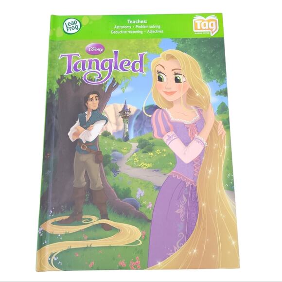 Leapfrog Tag Disney Princess Tangled Book Reading Helper Book - Picture 1 of 4